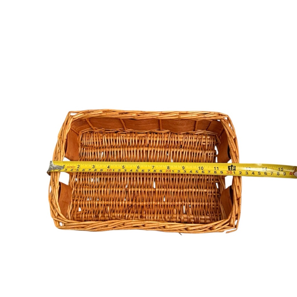 Rectangular Handwoven Basket - Picture 6 of 8
